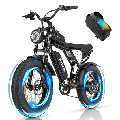 Ridstar Q20 1000W 48V 15AH Fat Tire Electric Bicycle image 0