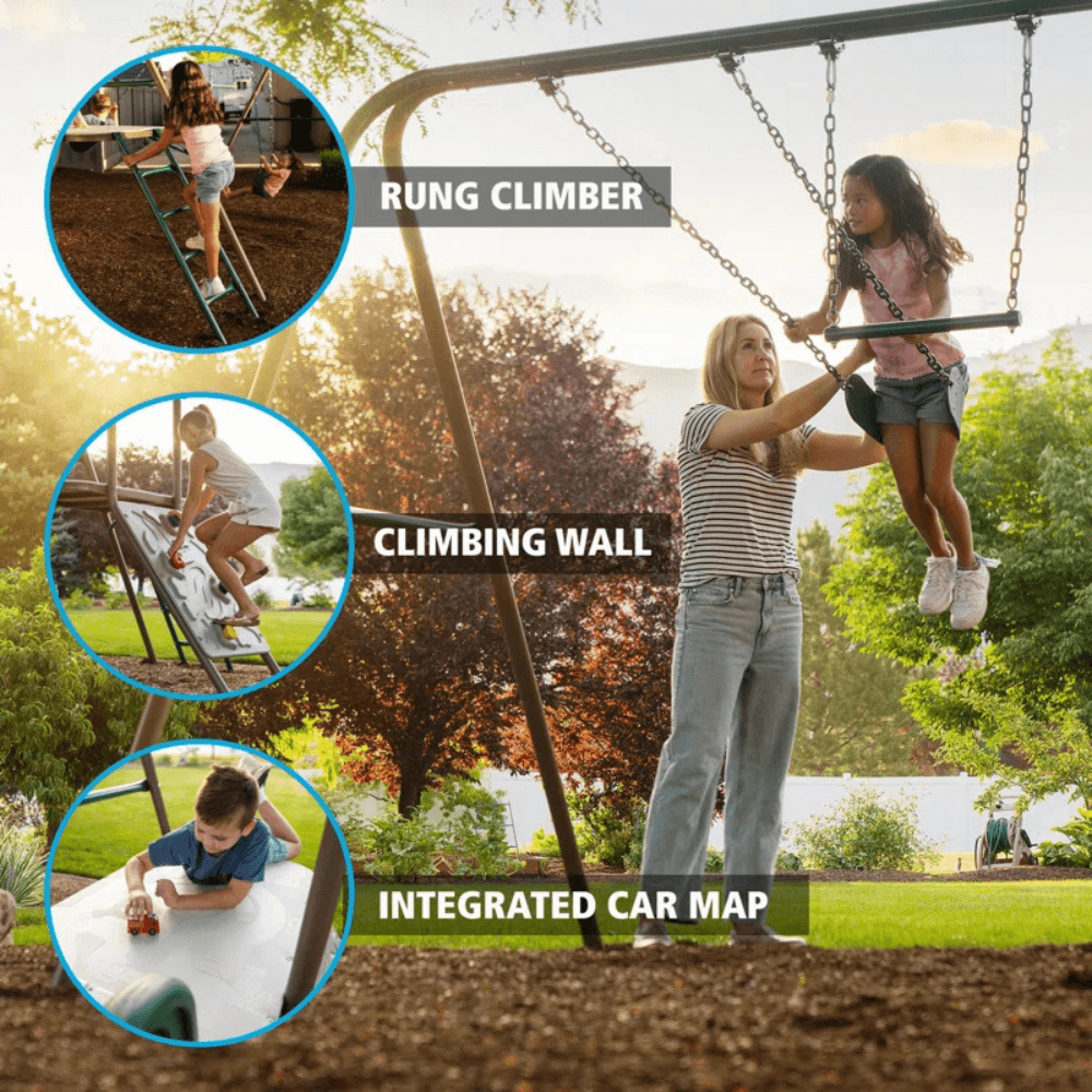 Lifetime Climb & Slide Playset – Ultimate Backyard Fun for Kids image 1
