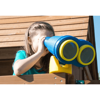 Knightsbridge Plus Complete Wooden Outdoor Playset with Monkey Bars, Slide, Rock Wall and Swing Set Accessories image 2