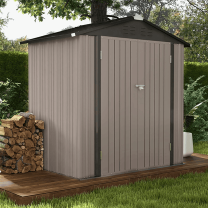 CRAFTSMAN 7-ft x 7-ft Resin Storage Shed (Floor Included) image 5