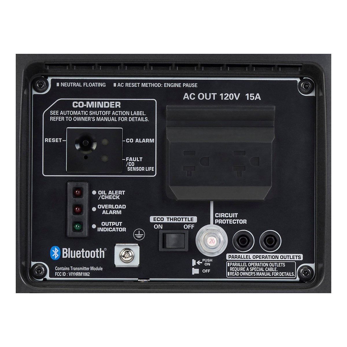 Honda EU2200i 2200 watt 120V inverter generator with CO-MINDER™ image 3