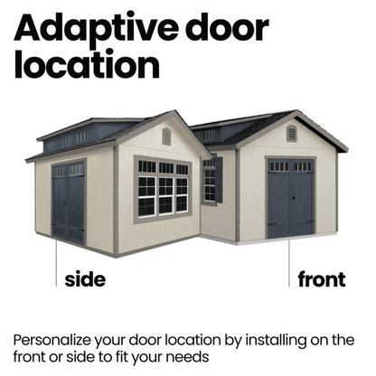 Windemere 10 ft. W x 12 ft. D Storage Shed image 4