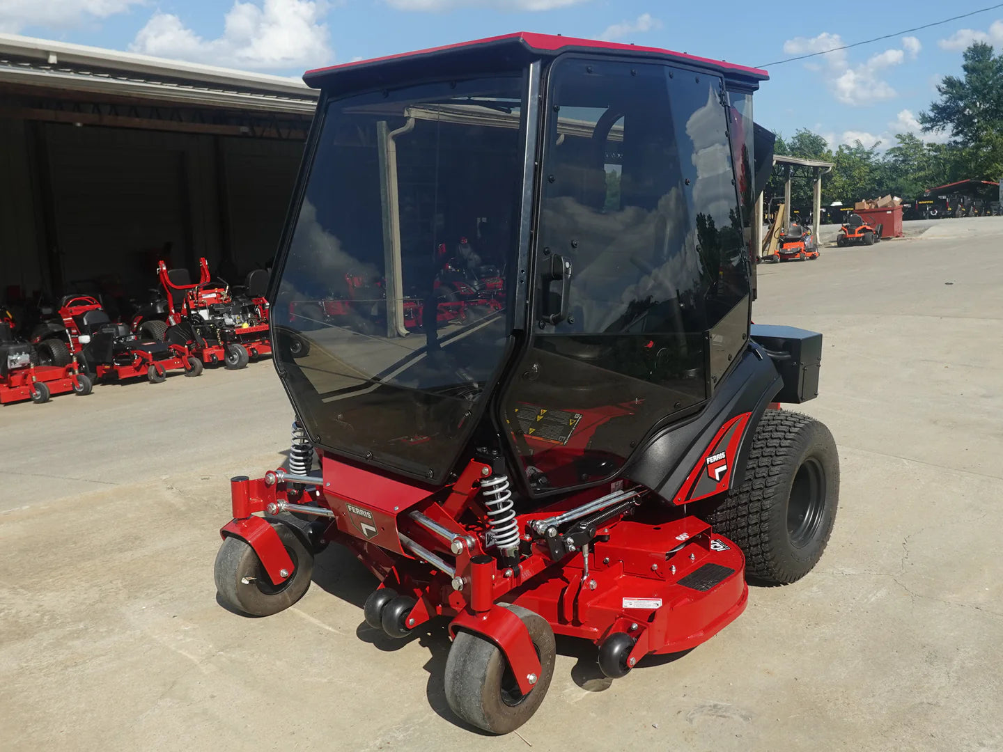 Ferris ISX3300 60″ Zero Turn Mower with Curtis Premium Air-Conditioned Cab image 0
