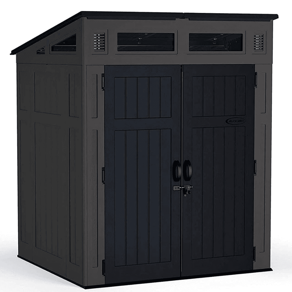 Suncast 6-ft x 5-ft Resin Shed Lean-to Resin Storage Shed (Floor Included) image 0