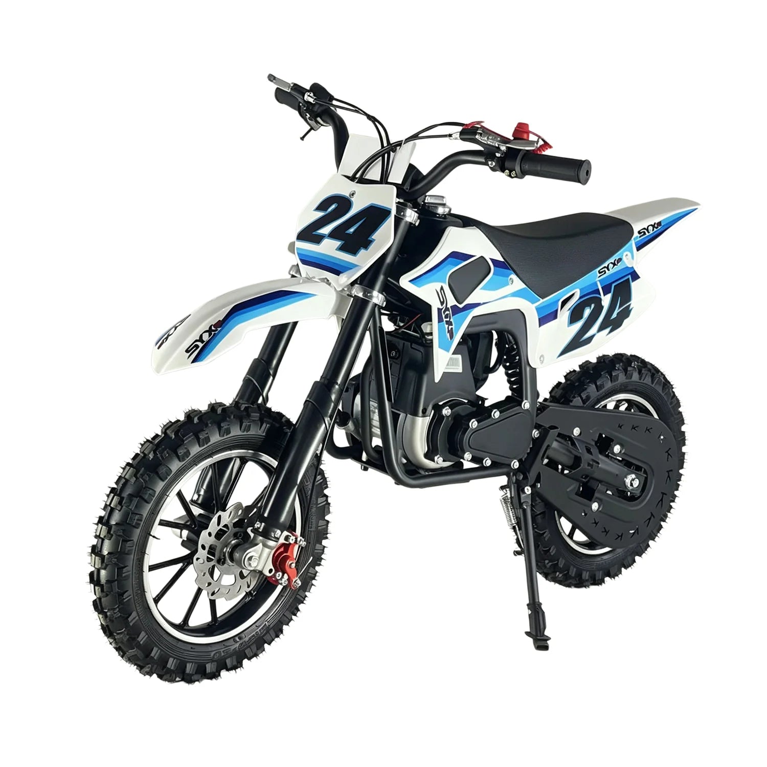 SYX MOTO MK 40cc 4 Stroke Mini Dirt Bike Pull Start Automatic Transmission Pit Bike for Kids image 0