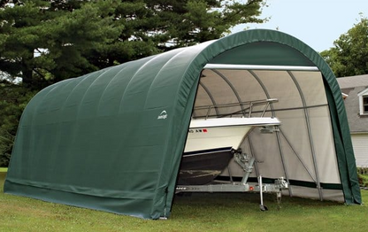 ShelterLogic 15 x 28 x 12 Round Top Shelter image 4
