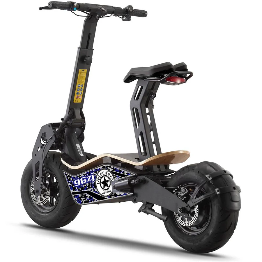 MotoTec Mad 1600w 48v Electric Scooter image 2
